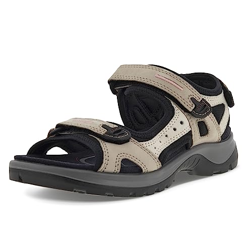 ECCO Damen Offroad Sandalen, Atmosphere Ice W Black, 37 EU von ECCO