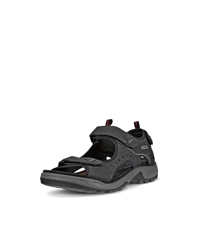 ECCO Herren Offroad Sandalen, Schwarz, 48 EU von ECCO