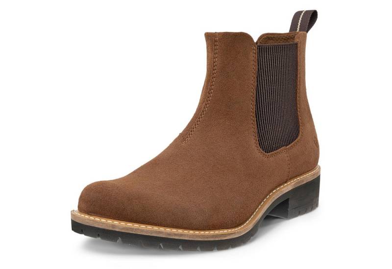 Ecco ELAINA Chelseaboots Schlupfboots, Herbstboots, Stiefelette mit Stretcheinsätze von Ecco