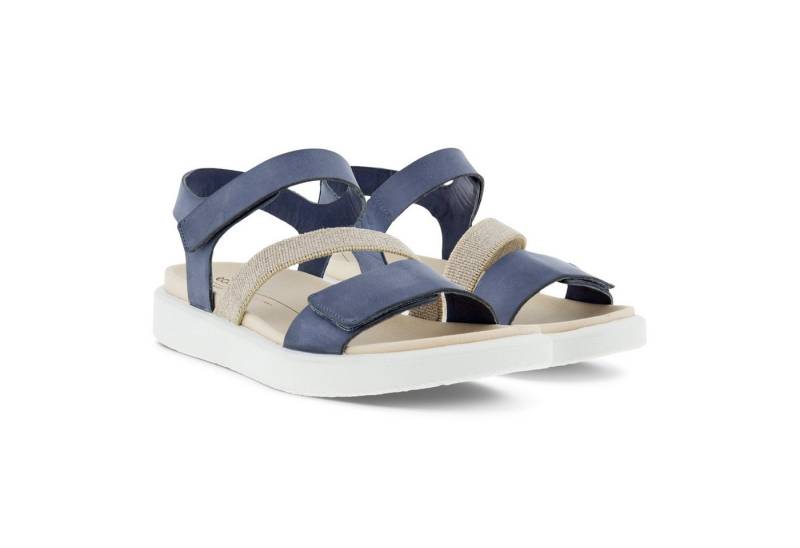 Ecco Flowt (Leder) dunkelblau Damen Sandale von Ecco