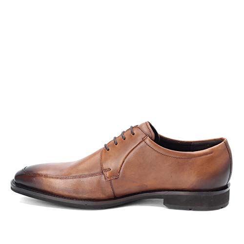 Ecco CALCAN Derbys Herren, Braun (Amber 1112), 46 EU von ECCO