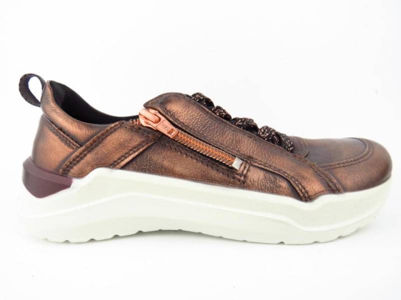 Ecco Intervene cognac Met. Schnürschuh von Ecco