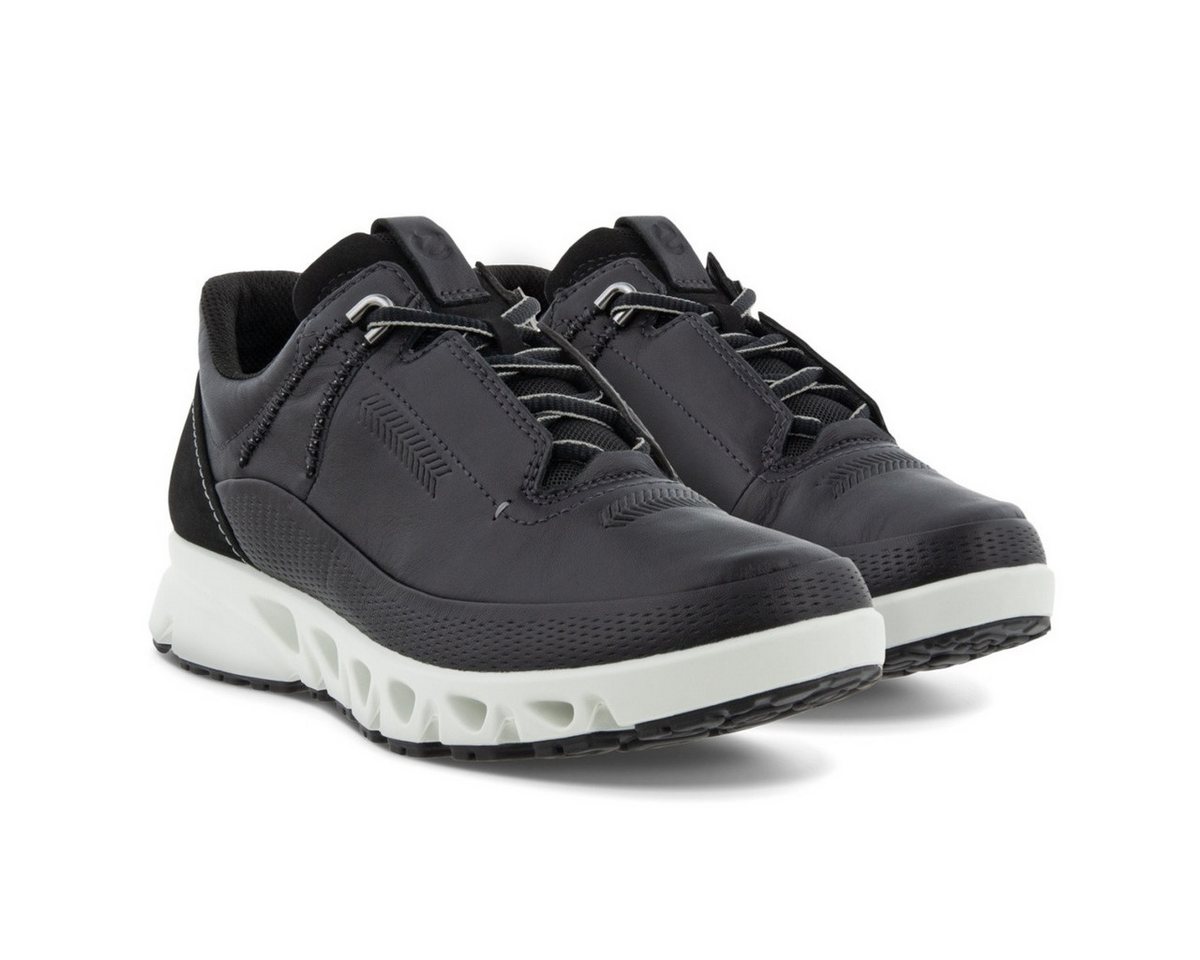 Ecco Multi-Vent Low Gtxs (Vollnarb und Nubukleder) schwarz Damen Sneaker von Ecco