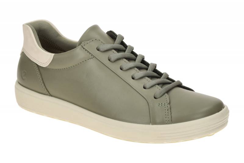 Ecco SOFT 7 EASY SLIP LACE 47084360079 olive - sportliche Halbschuhe f?r Damen von Ecco