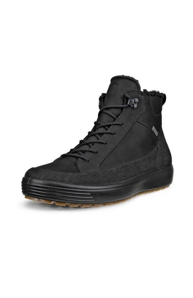 Ecco Soft 7 Tred High-Cut (Nubukleder, wasserdicht) schwarz Herren Wanderschuh von Ecco
