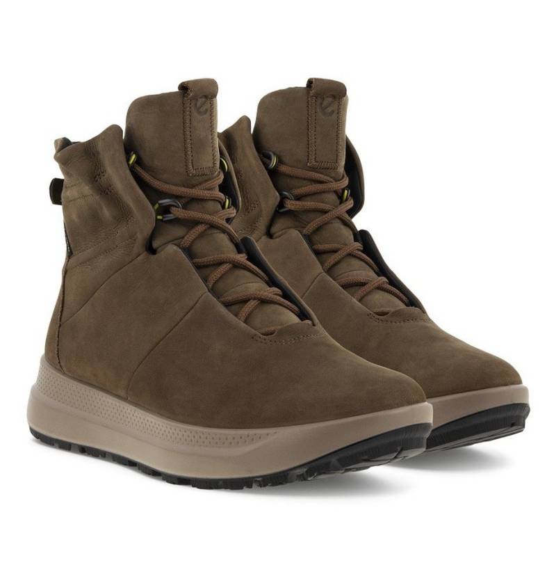 Ecco Solice Mid GTX (Yak-Leder, wasserdicht) braun Damen Winterstiefel von Ecco