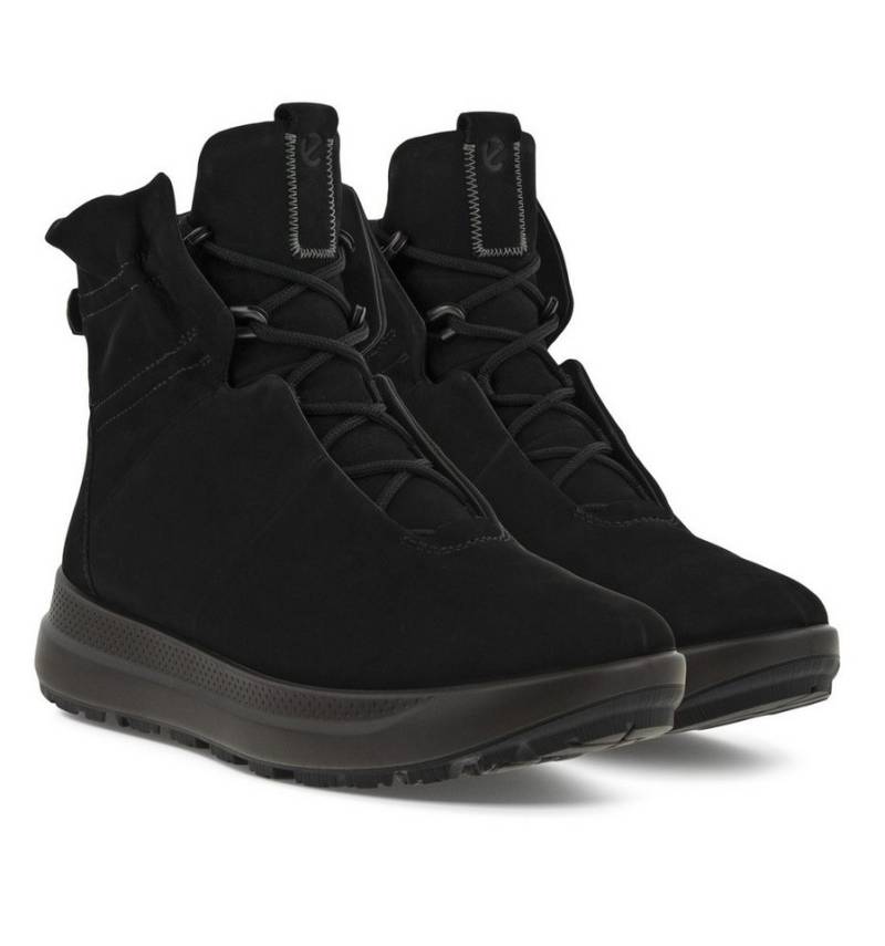 Ecco Solice Mid GTX (Yak-Leder, wasserdicht) schwarz Damen Winterstiefel von Ecco