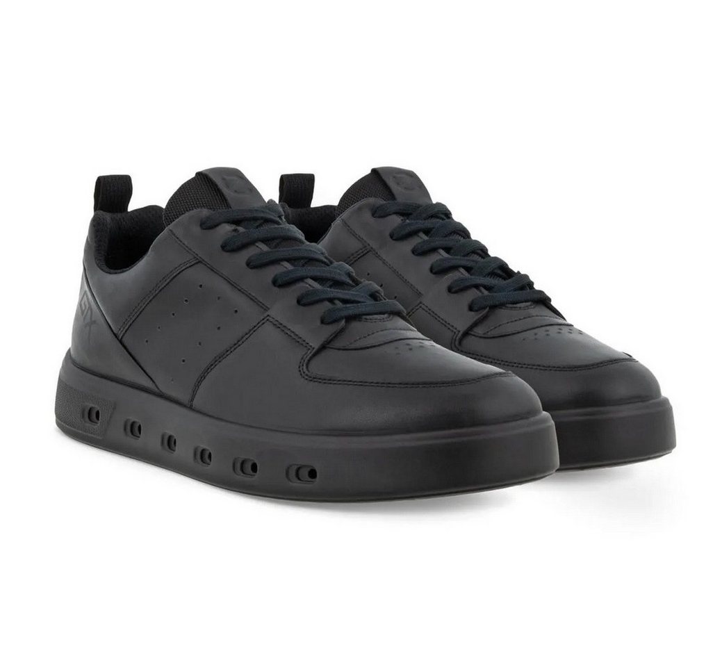 Ecco Street 720 (Glattleder) schwarz Herren Sneaker von Ecco