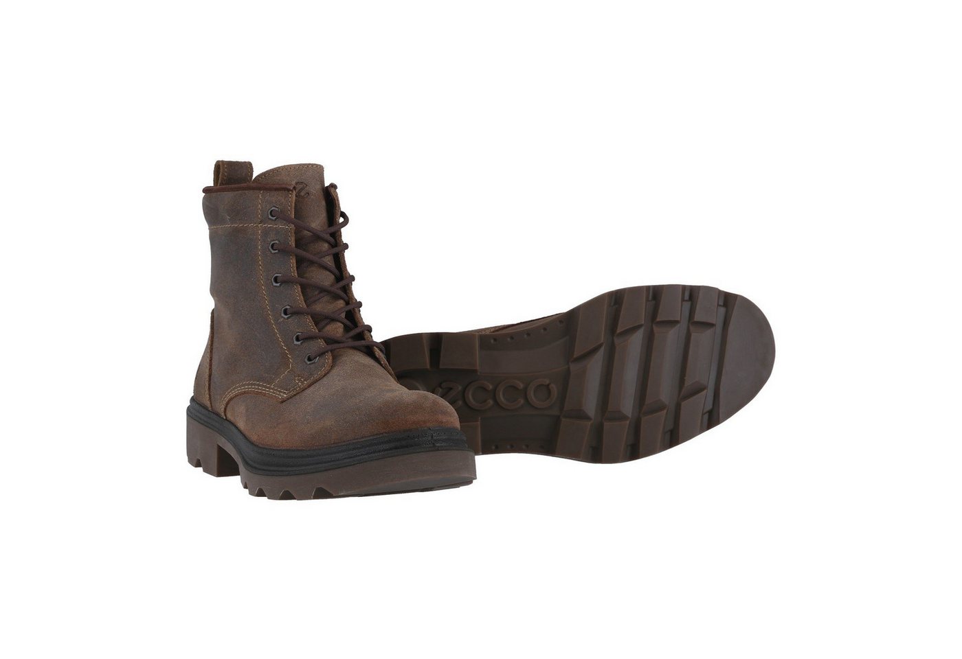 Ecco Winterstiefel Grainer 6IN Boot WP (Veloursleder, wasserdicht) braun Wanderschuh von Ecco