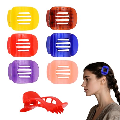 6 Stück Große Haarklammern Für Dickes Haar – Oval, Rutschfest Und Klassisch in Multifarben Stylische Haarspangen Für Damen Und Mädchen Halt Für Alle Haartypen Haarklammern(Farbe Zufällig) 6 Stück Große Haarklammern Für Dickes Haar – Oval, Rutschfest Und Klassisch in Multifarben Stylische Haarspangen Für Damen Und Mädchen Halt Für Alle Haartypen Haarklammern(Farbe Zufällig) von EceoThsy