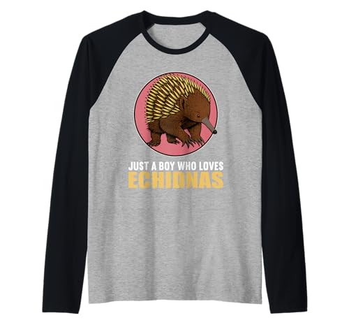 Herren Echidna Ameisenigel Raglan von Echidna Ameisenigel Tier Shop