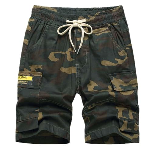 Echinodon Jungen Cargo Shorts Camouflage Kinder 1/2 Kurze Hose Baumwolle Sommer Bermuda Sweat Shorts Freizeitshorts Braun 160 Echinodon Jungen Cargo Shorts Camouflage Kinder 1/2 Kurze Hose Baumwolle Sommer Bermuda Sweat Shorts Freizeitshorts Braun 160 von Echinodon