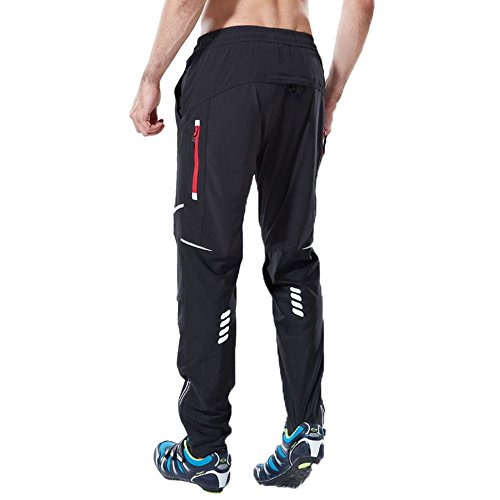 Echinodon Herren Fahrradhose Sommer Frühling Elastisch Wasserabweisend Schnelltrockend Outdoor Hose Trekkinghose Jogginghose Asien 3XL von Echinodon