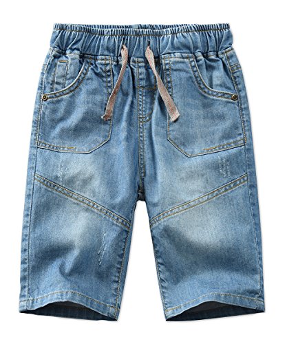 Echinodon Jungen Jeans Shorts 1/2 Kurze Hose Kinder Sommer Jeanshose Weich/Leicht/Atmungsaktiv F 152 Echinodon Jungen Jeans Shorts 1/2 Kurze Hose Kinder Sommer Jeanshose Weich/Leicht/Atmungsaktiv F 152 von Echinodon