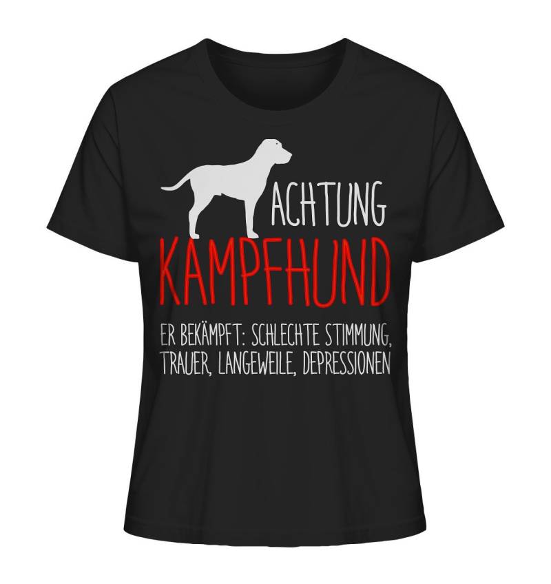 Witziges Damen-T-Shirt Mit Hunde-Motiv Und Humorvollem Spruch - Perfekt Für Hundeliebhaber von EchteHundeliebe