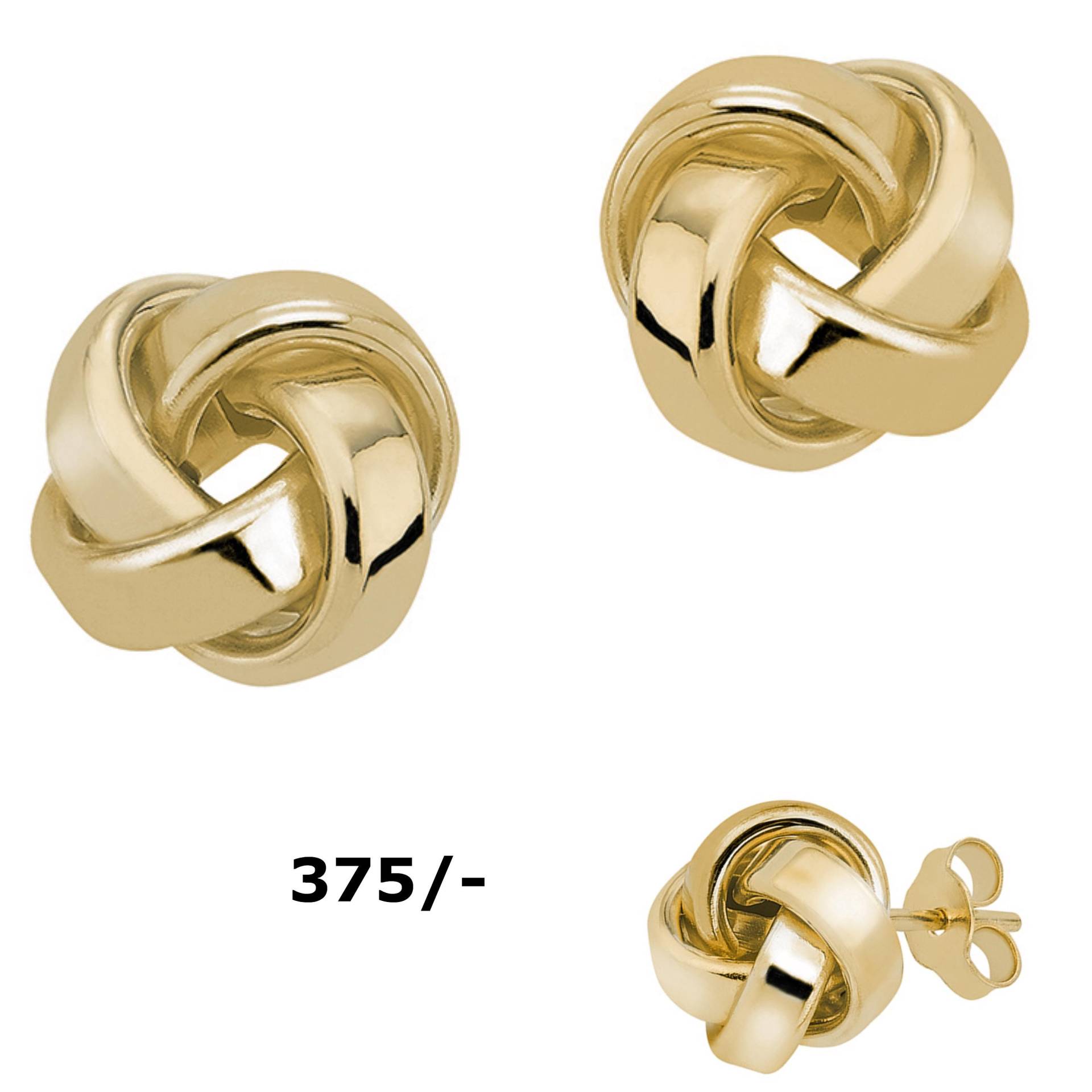 375 Gold 14Kt Ohrstecker Knoten Ohrringe 10, 3 Mm 1 Paar Neu 375 Gold 14Kt Ohrstecker Knoten Ohrringe 10, 3 Mm 1 Paar Neu von EchtschmuckStenzel