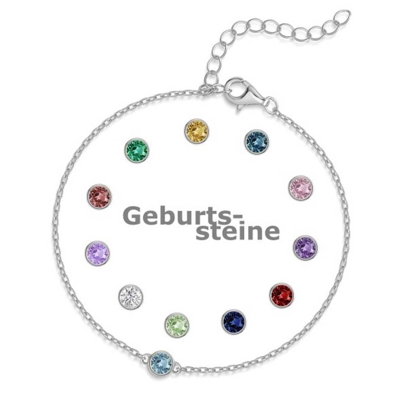 Armband Geburtssteine Mit Zirkonia Juli - Dezember Baby 15/19 cm 925 Silber Kinder Armband Geburtssteine Mit Zirkonia Juli - Dezember Baby 15/19 cm 925 Silber Kinder von EchtschmuckStenzel