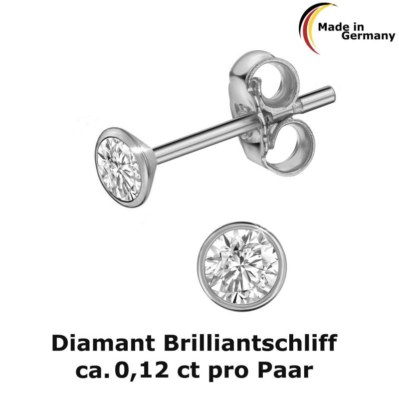 Diamant 585 Weißgold 2, 8 Mm 1 Paar Ohrstecker Neu Kelchstecker 14 Ct Diamant 585 Weißgold 2, 8 Mm 1 Paar Ohrstecker Neu Kelchstecker 14 Ct von EchtschmuckStenzel