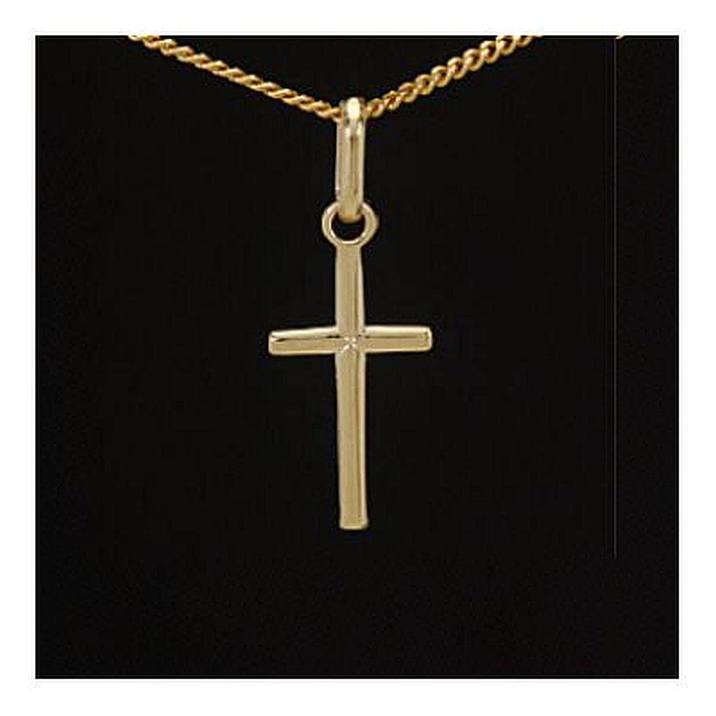 Gold 333 8 Kt. Kreuz-Anhänger 17 Mm Neu Gestempelt von EchtschmuckStenzel