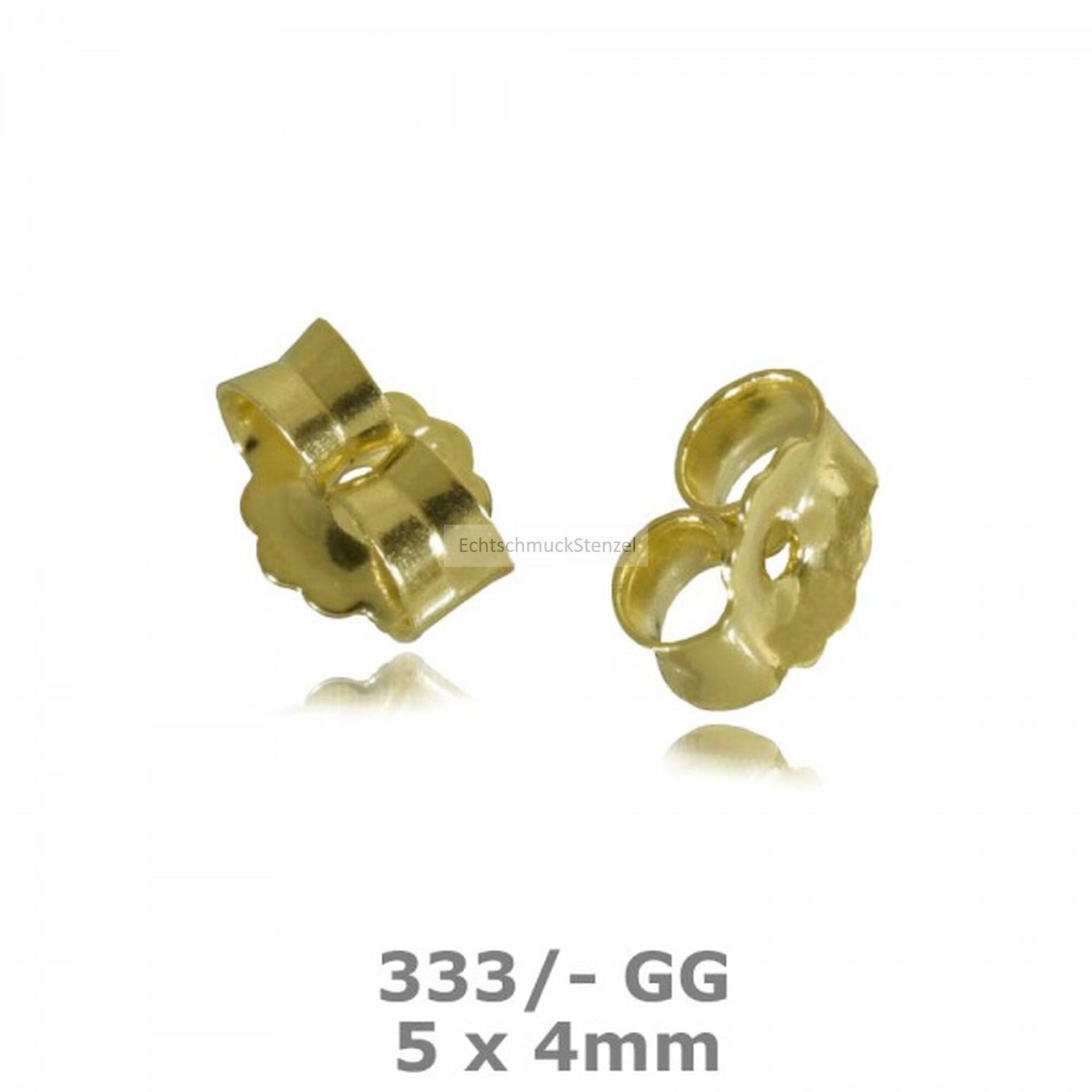 Poussette Gold 333 Butterfly-Verschluss 1 Paar Ohrstecker Poussette Gold 333 Butterfly-Verschluss 1 Paar Ohrstecker von EchtschmuckStenzel