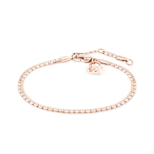 ECHTZEIT Armband aus Edelstahl - 21 cm lang - The Y-Sleek von Echtzeit