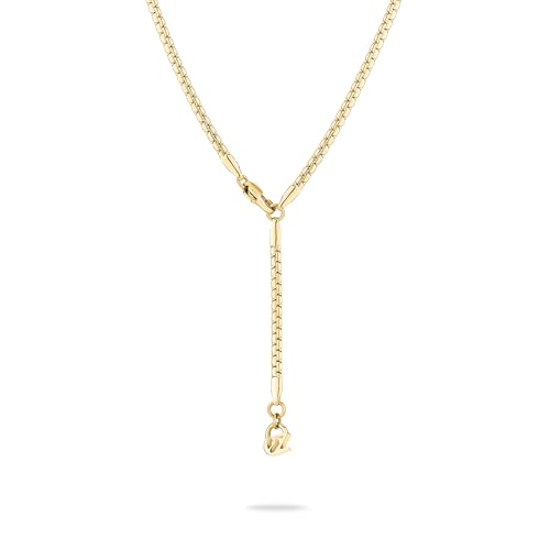 ECHTZEIT Halskette aus Edelstahl - 56 cm lang - The Y-Sleek von Echtzeit