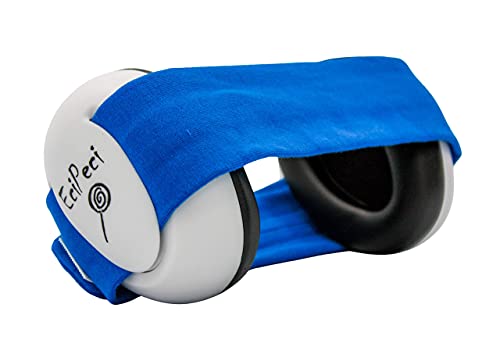EciPeci Gehörschutz für Kinder, Müheloser Komfort, Kapselgehörschutz für Kleinkinder mit besonders Weichem und Leichtem Design, Ideal für den Empfindlichen Babykopf, Kornblumenblau von EciPeci