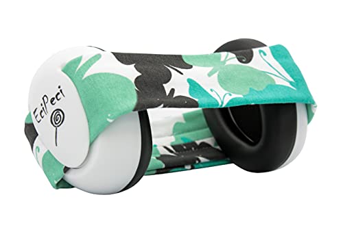 EciPeci Gehörschutz für Kinder, Müheloser Komfort, Kapselgehörschutz für Kleinkinder mit besonders Weichem und Leichtem Design, Ideal für den Empfindlichen Babykopf, Türkise Schmetterlinge EciPeci Gehörschutz für Kinder, Müheloser Komfort, Kapselgehörschutz für Kleinkinder mit besonders Weichem und Leichtem Design, Ideal für den Empfindlichen Babykopf, Türkise Schmetterlinge von EciPeci