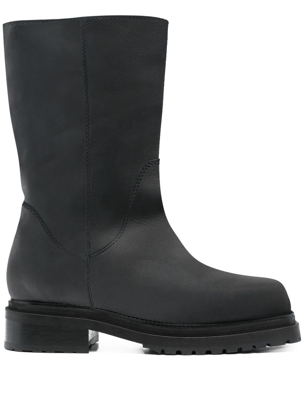 Eckhaus Latta Stiefel mit eckiger Kappe 45mm - Schwarz von Eckhaus Latta