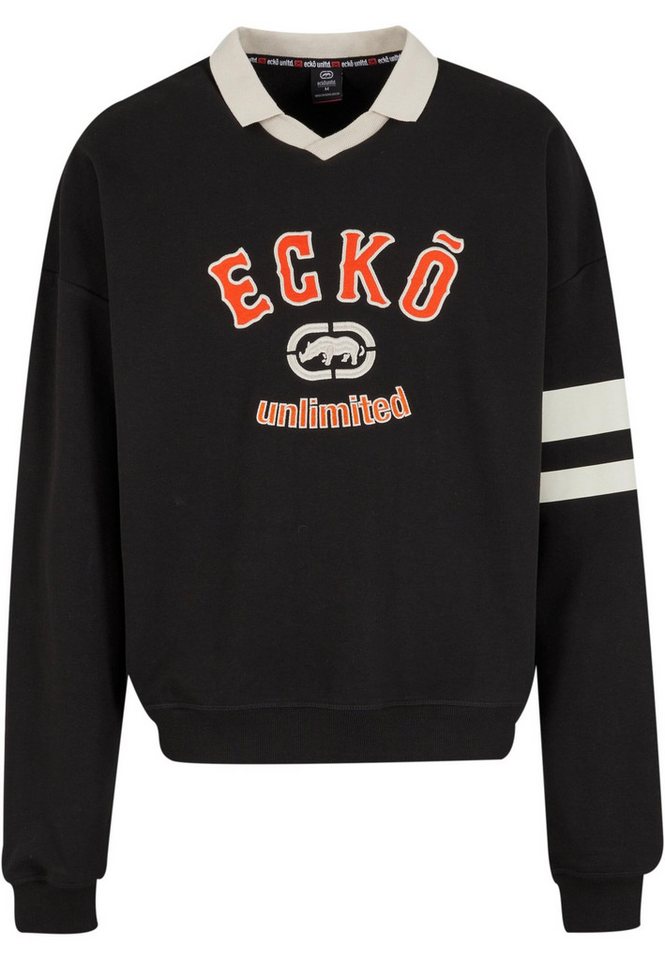 Ecko Unltd. Rundhalspullover Ecko Unltd. Ecko Unltd. VintageCollar Pullover (1-tlg) von Ecko Unltd.