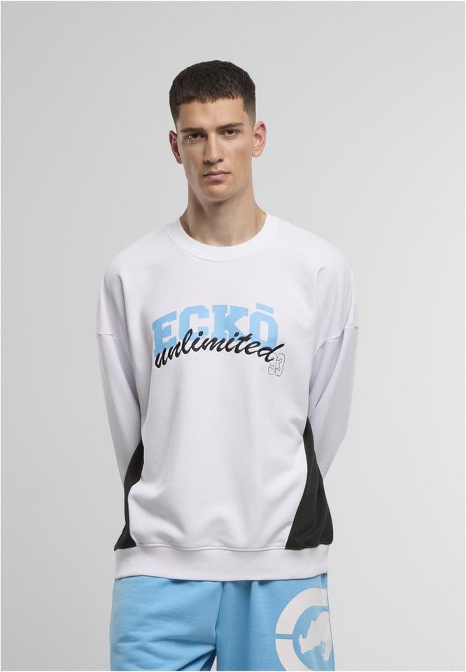 Ecko Unltd. Rundhalspullover Pullover Drap Bright von Ecko Unltd.