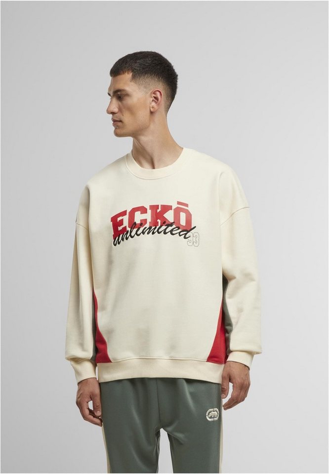 Ecko Unltd. Rundhalspullover Pullover Drap von Ecko Unltd.