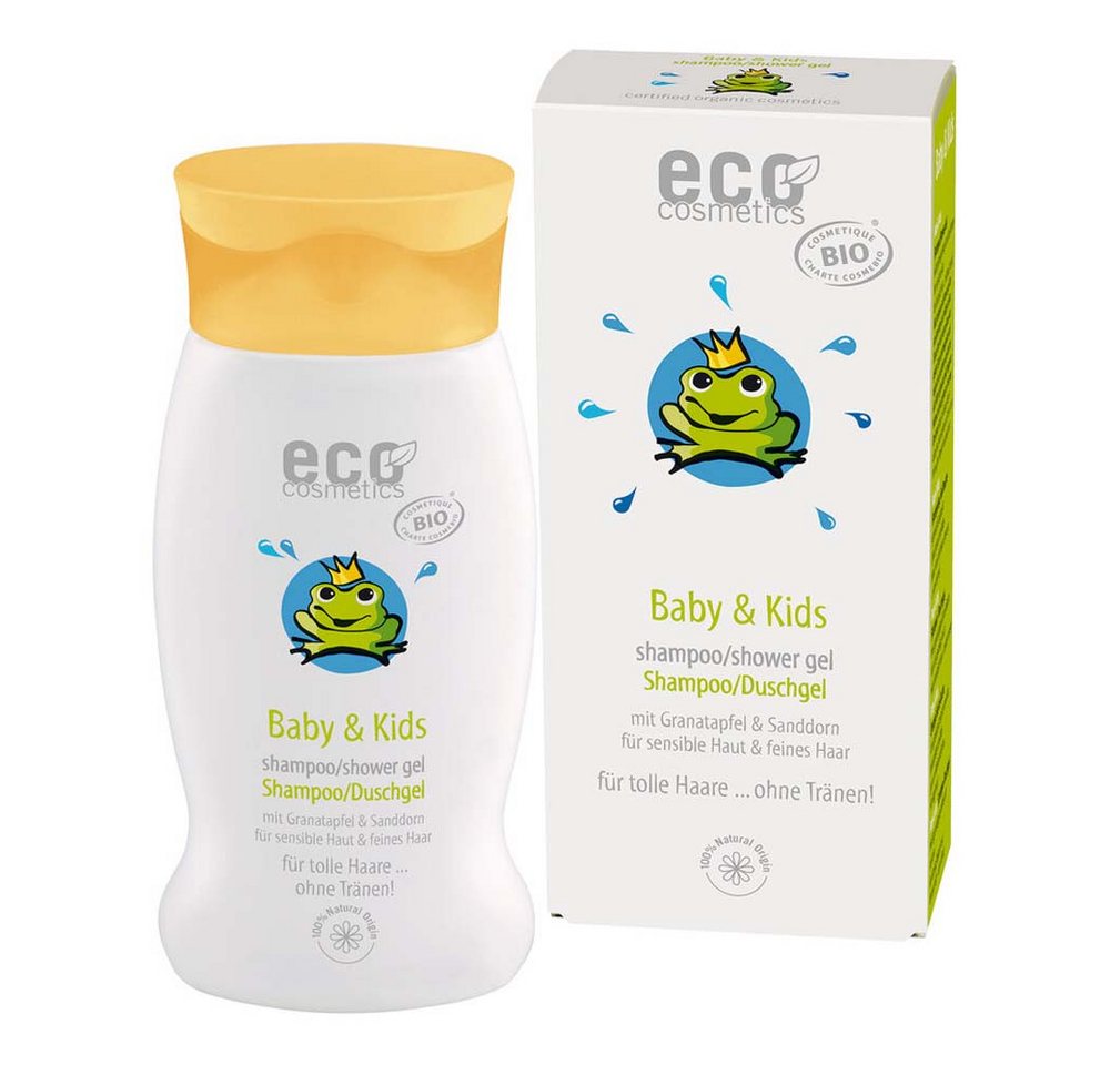 Eco Cosmetics Duschgel Baby & Kids - Shampoo/Duschgel 200ml von Eco Cosmetics