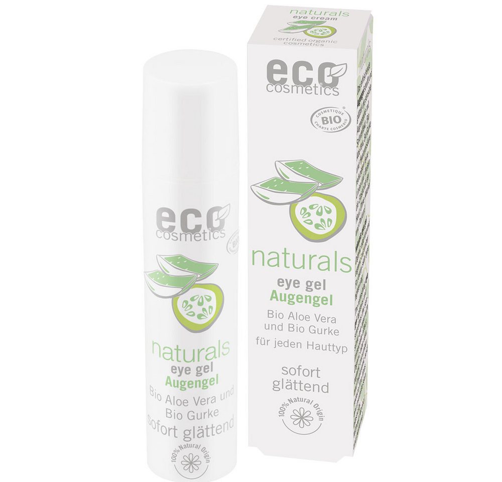 Eco Cosmetics Gesichtspflege mit Bio Aloe Vera und Bio Gurke, 15 ml Eco Cosmetics Gesichtspflege mit Bio Aloe Vera und Bio Gurke, 15 ml von Eco Cosmetics