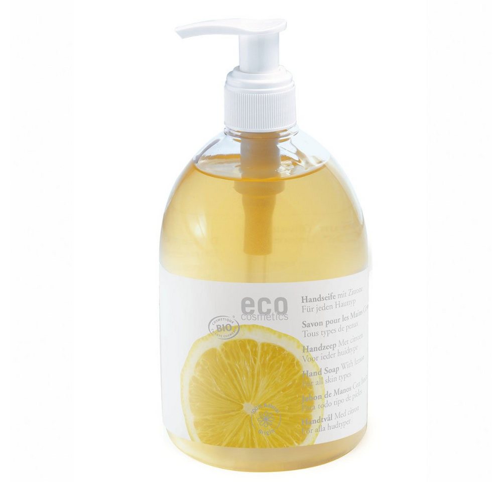 Eco Cosmetics Handseife Zitrone, 300 ml Eco Cosmetics Handseife Zitrone, 300 ml von Eco Cosmetics