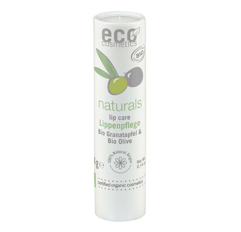 Eco Cosmetics Lippenpflegestift Lippenpflegestift - Granatapfel & Olive 4g von Eco Cosmetics