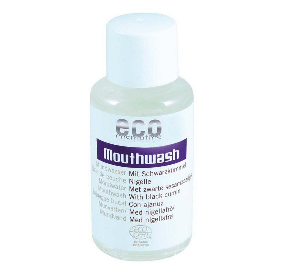 Eco Cosmetics Mundwasser Teeth - Mundwasser Schwarzkümmel 50ml, (1-tlg) von Eco Cosmetics