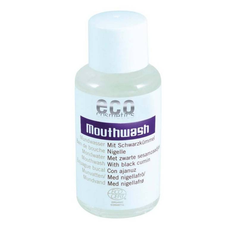Eco Cosmetics Mundwasser Teeth - Mundwasser Schwarzkümmel 50ml, (1-tlg) von Eco Cosmetics