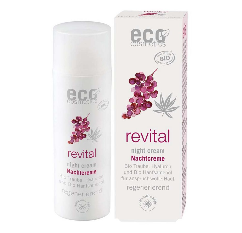 Eco Cosmetics Nachtcreme revital - Nachtcreme 50ml von Eco Cosmetics