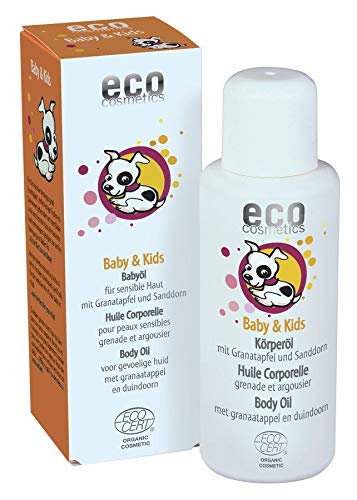 eco cosmetics Bio Baby & Kids Öl mit Granatapfel und Sanddorn (6 x 100 ml) von Eco Cosmetics