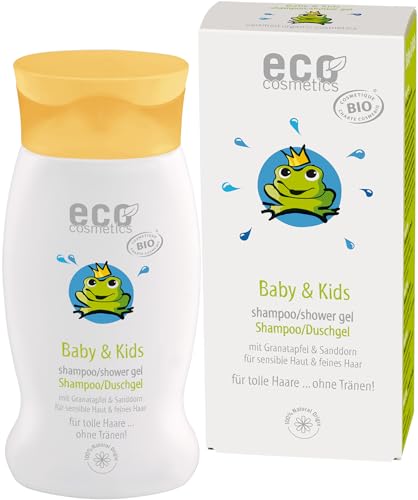 eco cosmetics Baby & Kids Shampoo & Duschgel (2 x 200 ml) von Eco Cosmetics