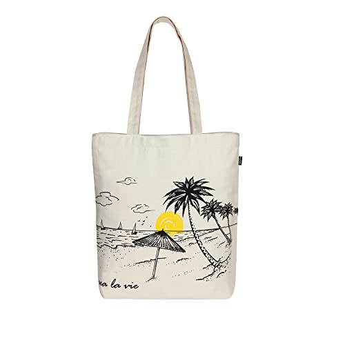 Eco Right Unisex Stoffbeutel, Tote Bag Aesthetic, Einkaufstasche Canvas Tragetasche & Stofftasche Damen Totes von Eco Right