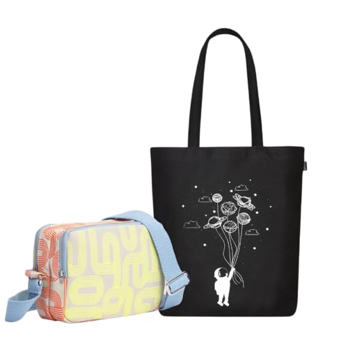 Eco Right Unisex Women's Canvas Shoulder Bag with Cotton Adjustable Strap Crossbody Bags Eco Right Unisex Women's Canvas Shoulder Bag with Cotton Adjustable Strap Crossbody Bags von Eco Right