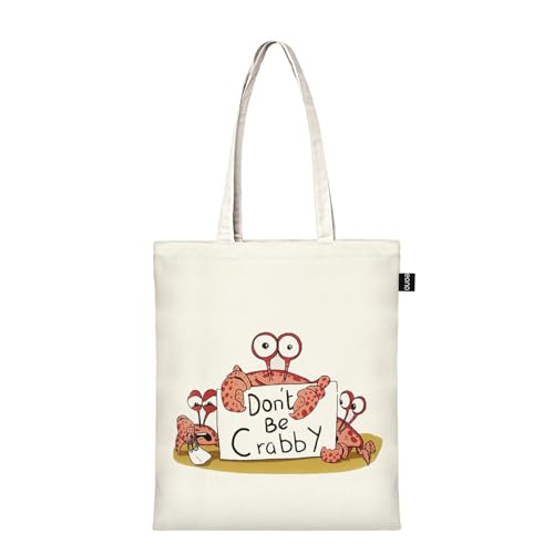 EcoRight (Pack of 10) 100% Organic Canvas Tote Bag with Zip, Eco-friendly Small Tote Bags for Women for Christmas, Travel, Beach & Shopping von Eco Right