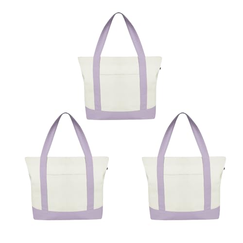 Ecoright Canvas Tote Bag for Women with Zip & Inner Pocket, 100% Organic Cotton Tote Bags for Men, Shopping, Beach Ecoright Canvas Tote Bag for Women with Zip & Inner Pocket, 100% Organic Cotton Tote Bags for Men, Shopping, Beach von Eco Right