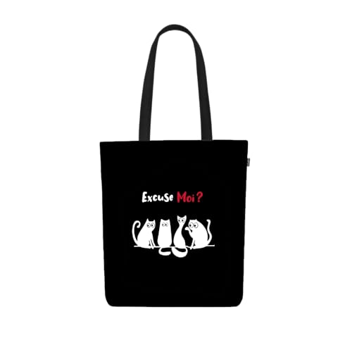 Ecoright Shopping Bag, Cotton Fabric Bag, Printed with Zip, Robust Carry Bag with Handle, Fabric Bag for Women, Utility von Eco Right