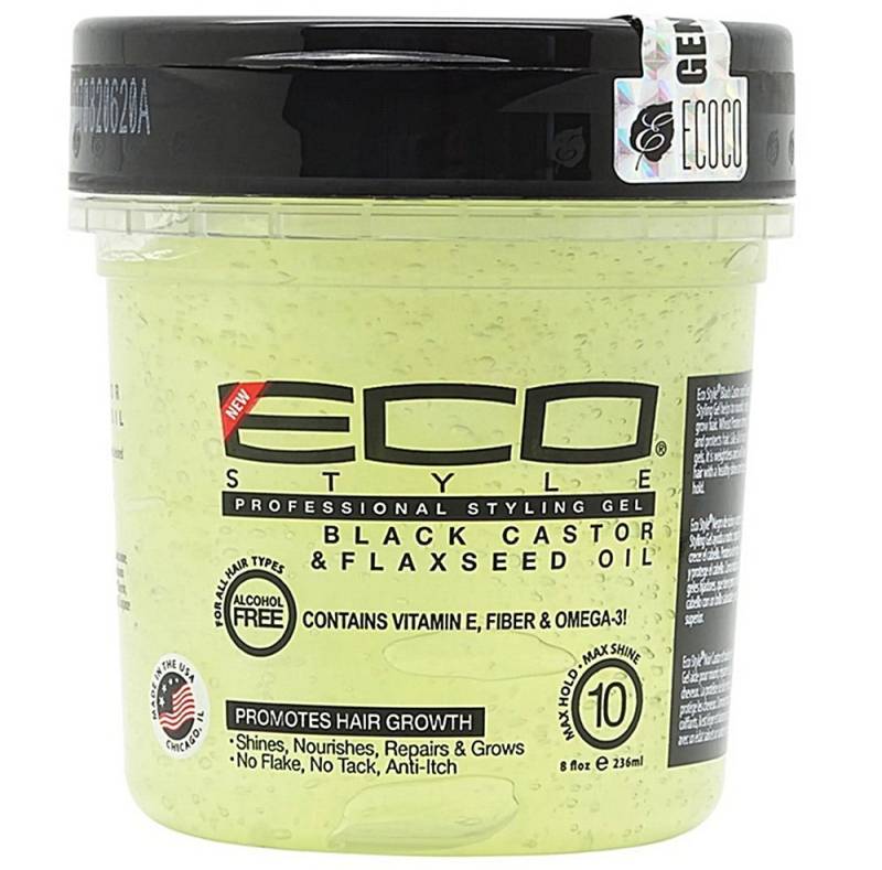 Eco Styler Haargel Eco Style Professional Styling Gel Black Castor & Flaxseed Oil 236ml Eco Styler Haargel Eco Style Professional Styling Gel Black Castor & Flaxseed Oil 236ml von Eco Styler
