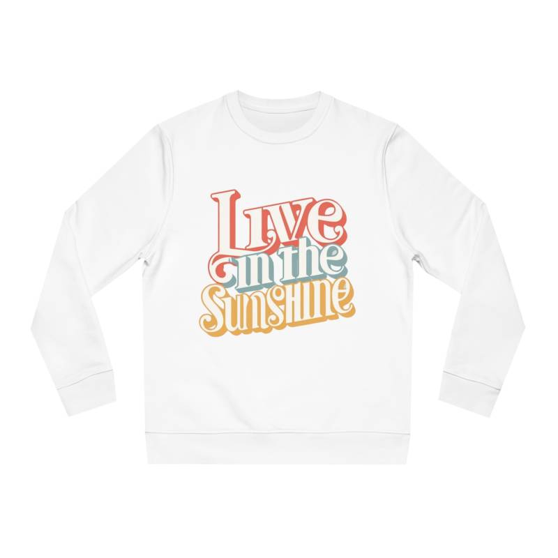 Live in The Sunshine Unisex Wechsler-Sweatshirt Live in The Sunshine Unisex Wechsler-Sweatshirt von EcoGoods1
