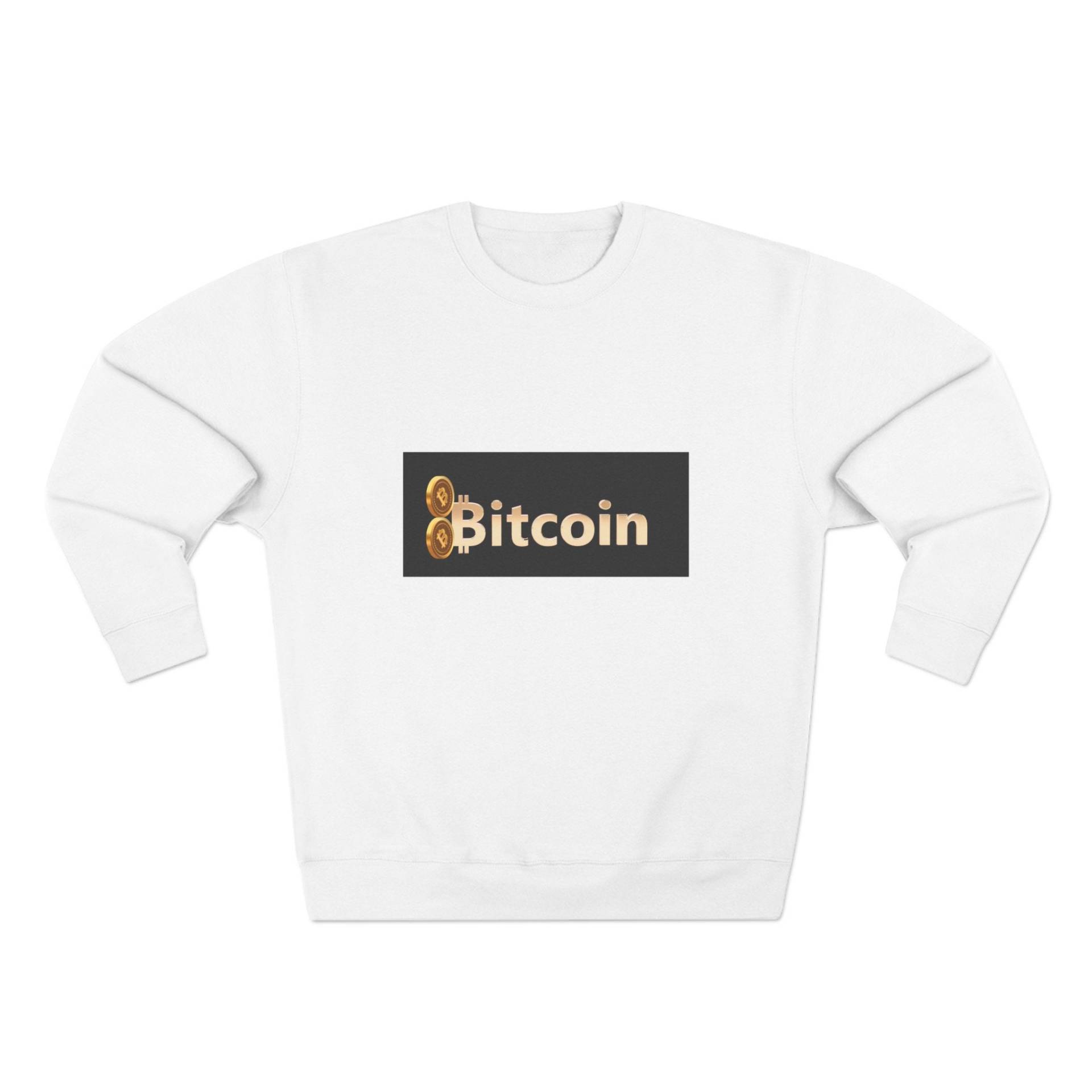 Unisex Rundhals-Sweatshirt, Bitcoin Logo Softstyle Unisex Rundhals-Sweatshirt, Bitcoin Logo Softstyle von EcoGoods1