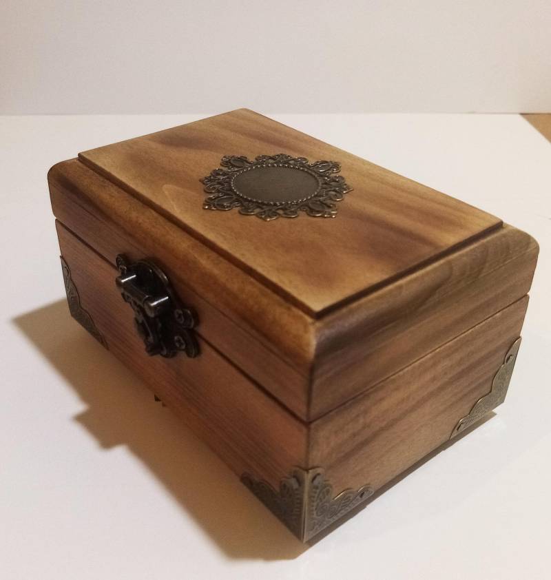Ringschatulle Holzschmuckschatulle Schmuckaufbewahrung Holzkiste Holzschatulle Schmuckschatulle Geschenke von EcoWoodenArt